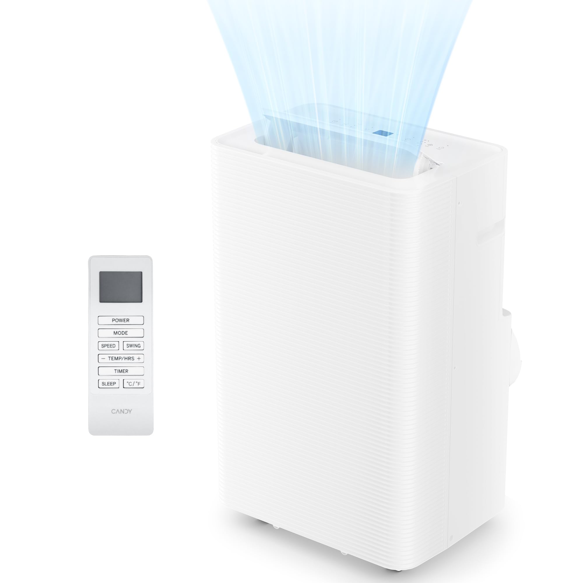 Photo 1 of (please see all images)(parts only) Candy 14,000 BTU Portable Air Conditioner for Rooms up to 700 Sq.Ft,3-in-1 Cooling/Dehumidifier/Fan AC Unit 3 Speed,