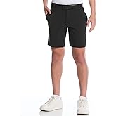 PGA Tour Boys Boys' 7" Flat Front Active Waistband Performance Pull on Short