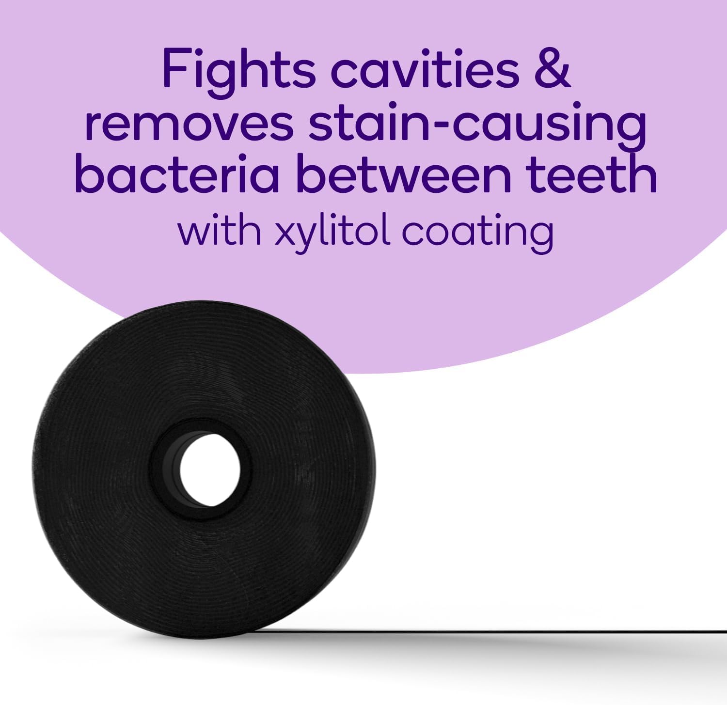 BURST Expanding Dental Floss (Mint Eucalyptus/40 Yards) | Stain Absorbing & Woven with Xylitol Coating to Fight Cavities | Vegan | Paraben Free