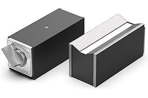 STASTRSTU Magnetic Base,Suitable for Magnetic Machine Lights,Indicator Holder Metric M8 X 1.25 Tapped Hole,4.72x1.96x2.16 Inch,1 pc