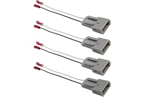 Fiegromech Car Door Speaker Adapter Compatible with Ford Econoline Edge Expedition Explorer F150 F250 F350 Mustang Ranger Taurus,4PCS Vehicle Speaker Wiring Harness for Lincoln Mercury Mazda