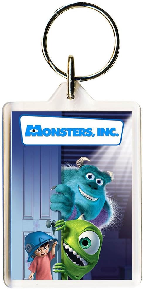 S8keMedia Monsters Inc #3 Keyring 50mm x 35mm