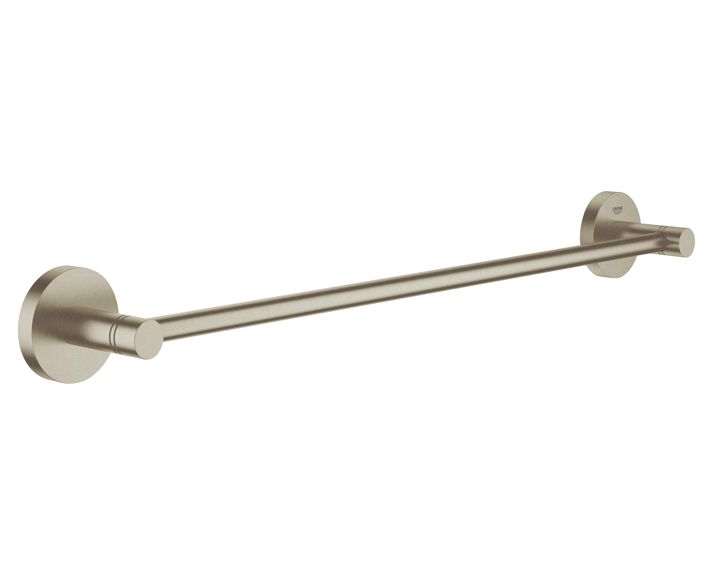 GROHE 40688EN1 Essentials Towel Bar, Brushed Nickel InfinityFinish