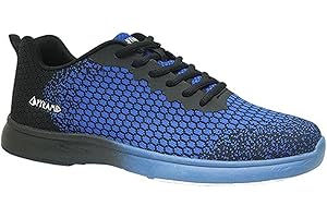 Pyramid Men’s Path Lite Seamless Mesh Bowling Shoes - Lightweight Seamless Design, Athletic Fit, Breathable Knit Upper, Universal Slide Soles