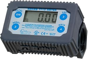 SOTERA Fill-Rite Tuthill TT10PN 1" 2 - 35 GPM(8-132 LPM) Digital In-Line Turbine Chemical Transfer Meter, Polymer