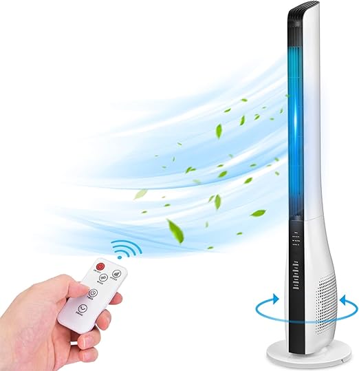 quiet tower fan for bedroom