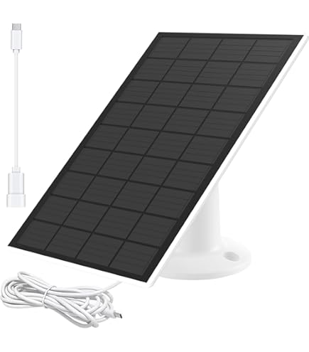 Amazon.com : Solar Panel for Eufy Camera, 5W Solar Panel