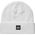 MaxNova Knit Beanie Hat with Smile Face for Men/Women