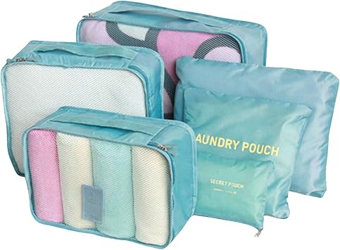 luggage organizer storage bag set