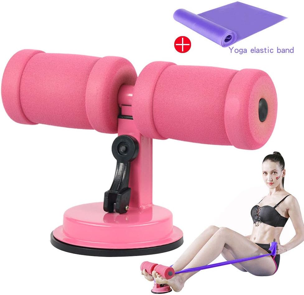 YNXing Multi-function Sit Up Exercise Bar With 4-Speed Height Portable Waist Belly Exercise Tool Leg Muscle Training Perfect Push Ups Home Fitness Exercise