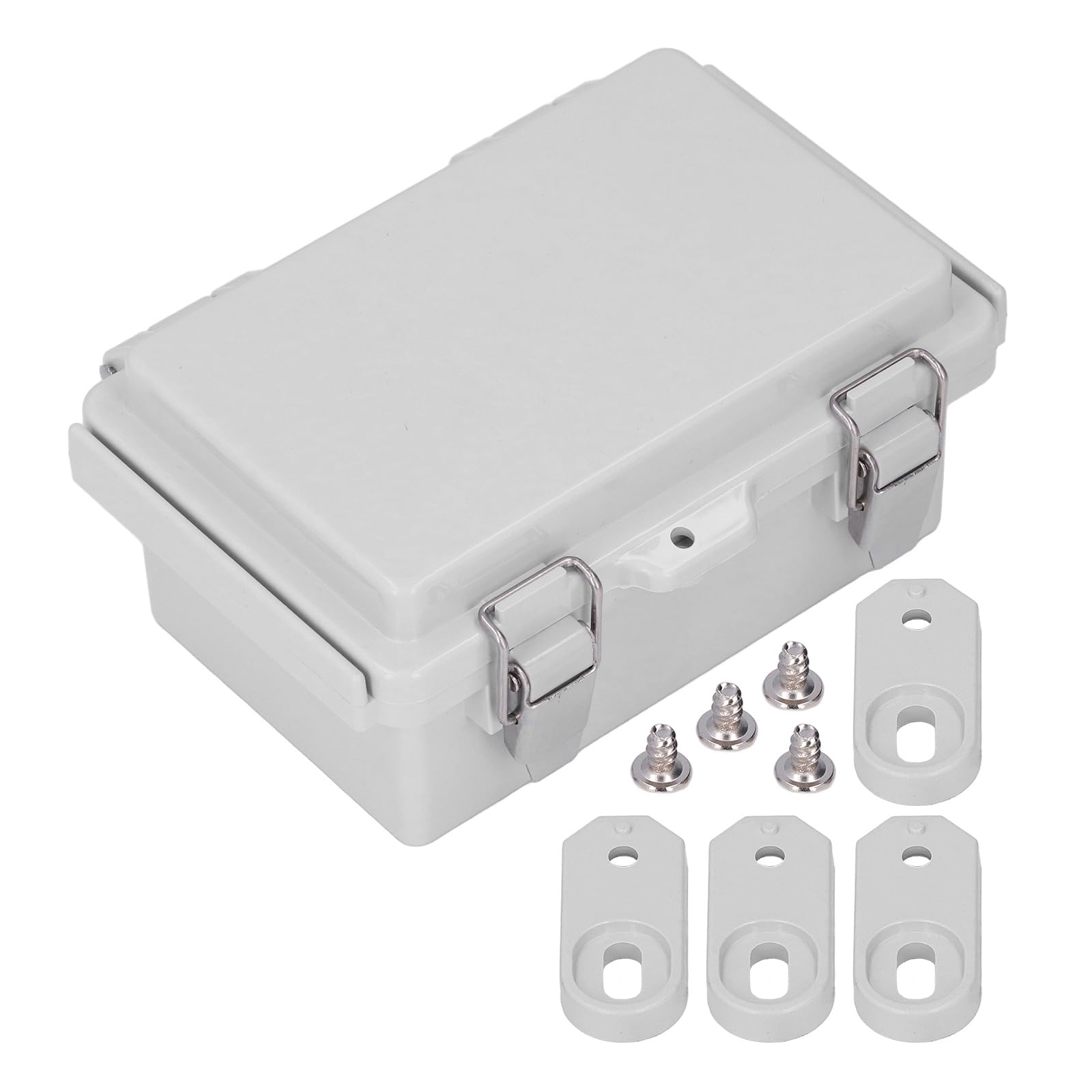 ANKROYU Junction Box, ABS weatherproof electrical box, Waterproof IP67 Enclosure Electrical Junction Box, Outdoor Wiring Electric Cable Connector Box, 100x150x70 mm