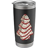 Christmas Tree Frosting Frosted Cake Debbie Snack Stainless Steel Insulated Tumbler