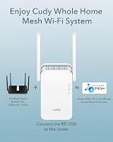 Cudy RE1200 AC1200 Mesh WiFi Extender Dual Band 1200Mbps 2.4/5GHz view 7