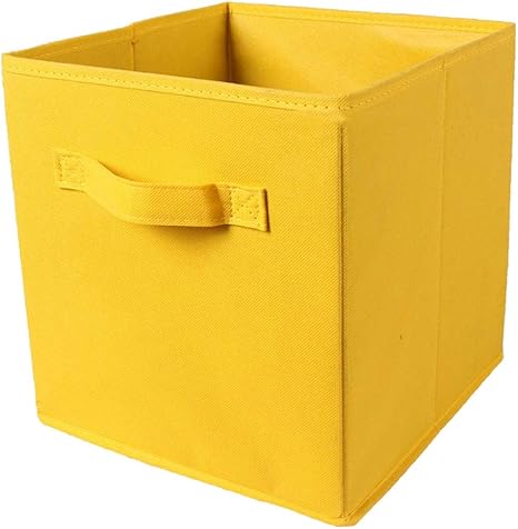 Foldable Cube Storage Bin Sundries Organizer Basket Fabric Drawer