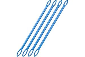 KNUPP CO. Fecal Loop for Small and Medium Animals, Stool Sample Collection Kit for Small Dogs, Goats, Sheep and Other Small Animals. Take Stool Samples Quickly and Easily with Reusable Double end Loop.