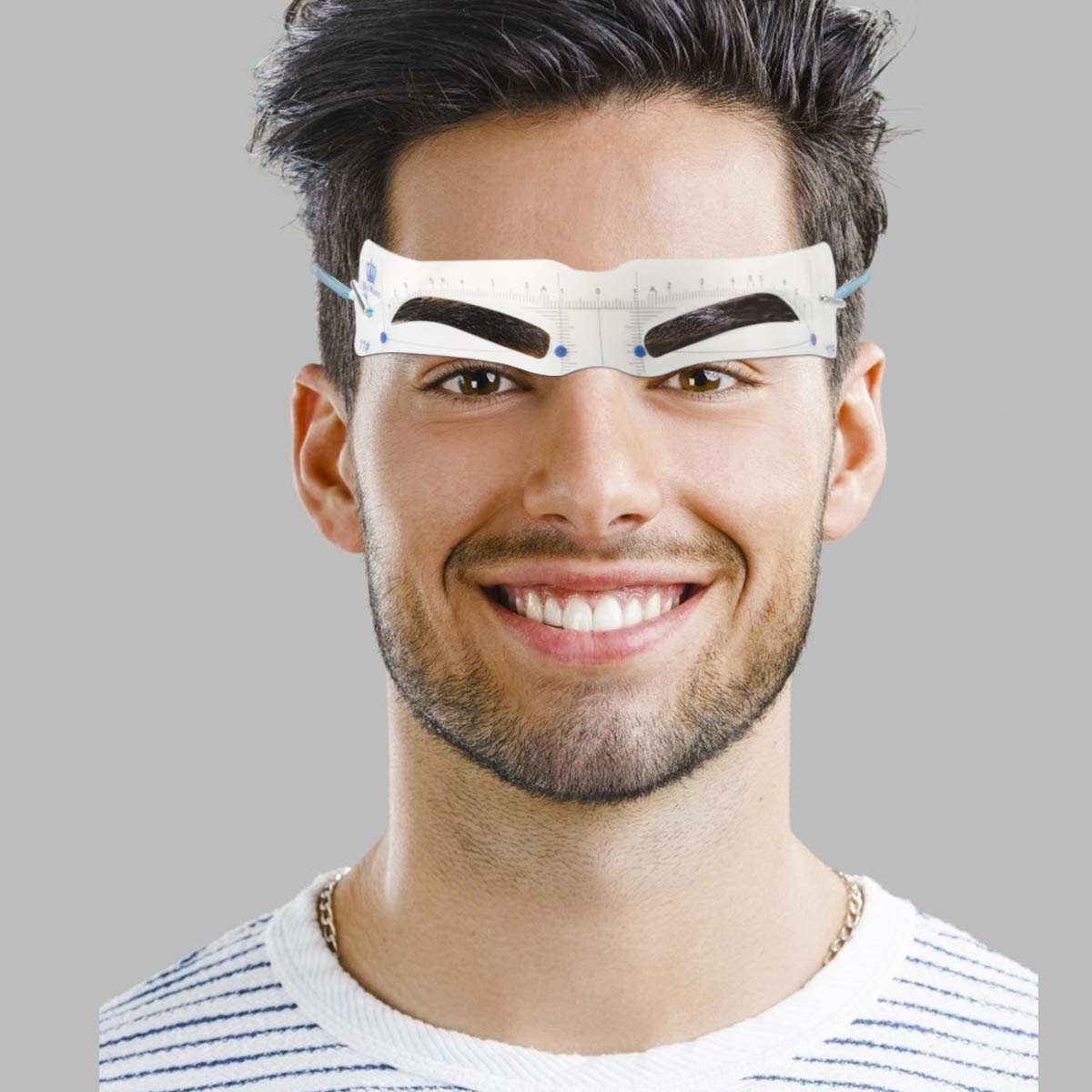 Madholly Men Eyebrow Stencils Shaping Kit- 12pcs Eyebrow Stencil Card+ 4pcs Plastic Eyebrow Drawing Shaping Template+ 1pcs 3.5inch Tweezers Set DIY Makeup Tools For Eyebrows Eyebrow Grooming Kit : Beauty