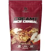 Dragon Pharma Creamy Rice Cereal, Gourmet Taste, Delicious Hot Cereal, Ready in Seconds, 25g Carbs (25 Servings, Apple Pie)
