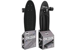 Rugged Racer 27" Skateboard Cruiser, Black