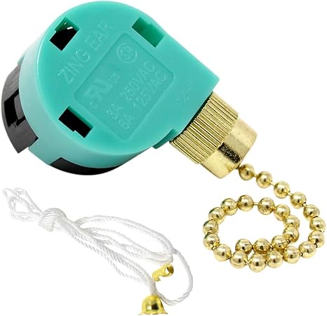 Ceilingfanswitch Zing Ear Ze 268s6 Switch 3 Speed Pull Chain