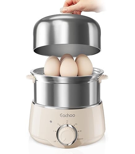 【新品/未使用】KOIZUMI Egg Steamer KES-0400/S Amazon.com: Koizumi KES-0400/S Egg Steamer Boiled Egg Pot