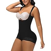 SHAPSHE Fajas Colombianas Shapewear Bodysuits for Women Tummy Control Butt Lifter Compression Garment Open Bust