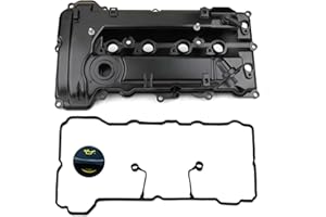 MILIPARTS Upgread Aluminum Engine Valve Cover Compatible with 2017-2019 Hyundai Elantra Kona Kia Forte 2.0L L4 Replace 224102