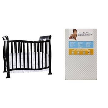 dream on me violet mini crib