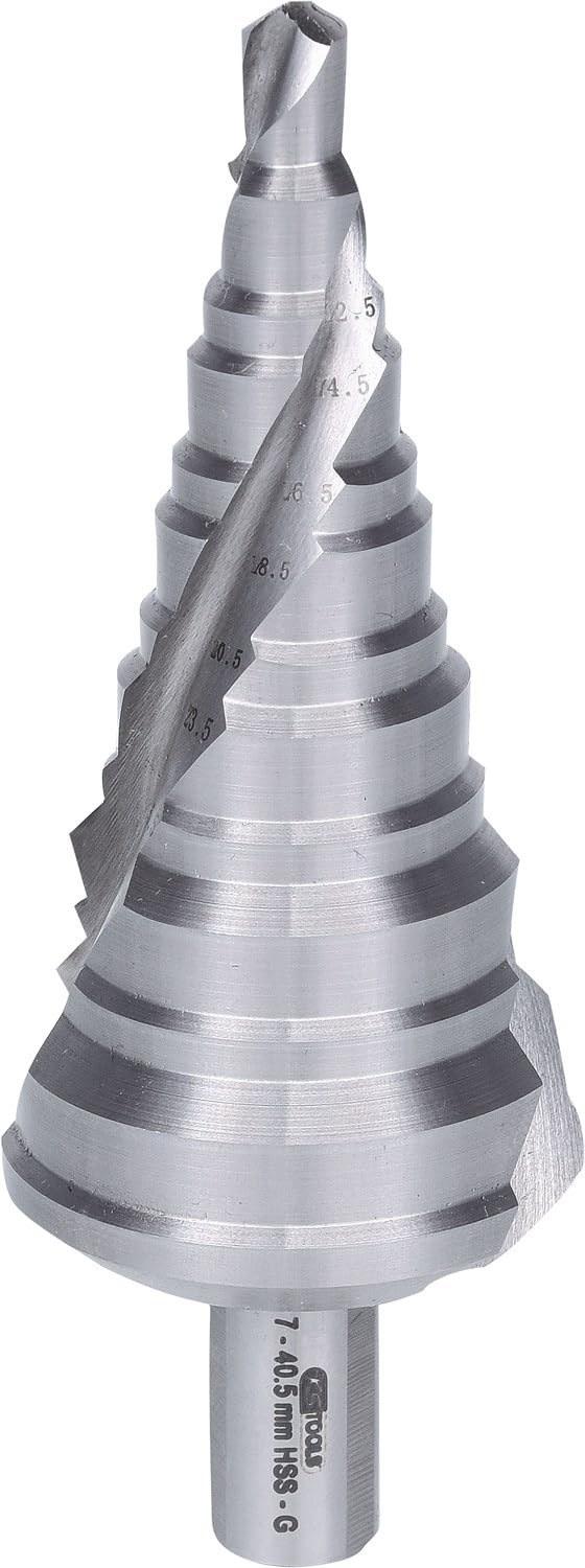 Ks Tools HSS 7-40.5mm Stepped Hole Cutter