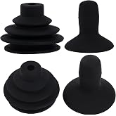 4 Pcs Wheelchair Joystick Button Cap Joystick Controller Knob and Gaiter Black Wheelchair Accessories Joysticks Button Cover Power Chair Parts for Electric Mobility Scooter Electric Drive