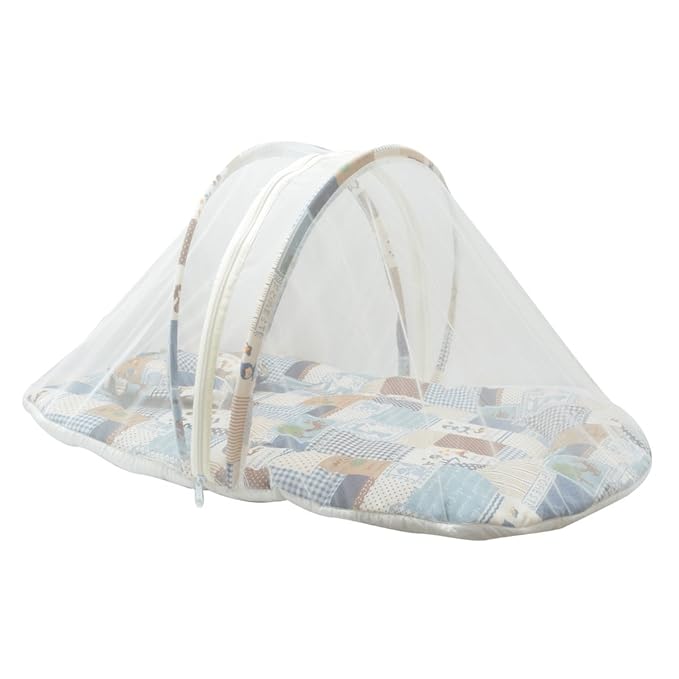 tulsi Gadi Set with Mosquito net