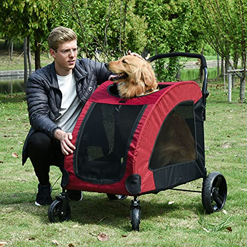 medium size dog stroller