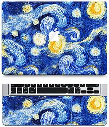 Laptop Sticker "NIGHT DREAMS” with Free Track Pad Decal | Skin for Macbook Pro 13 Inch 2016-2017 (Models A1706/A1708)