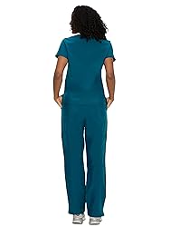 floralhue Scrubs for Women, V-Neck Scrubs Top