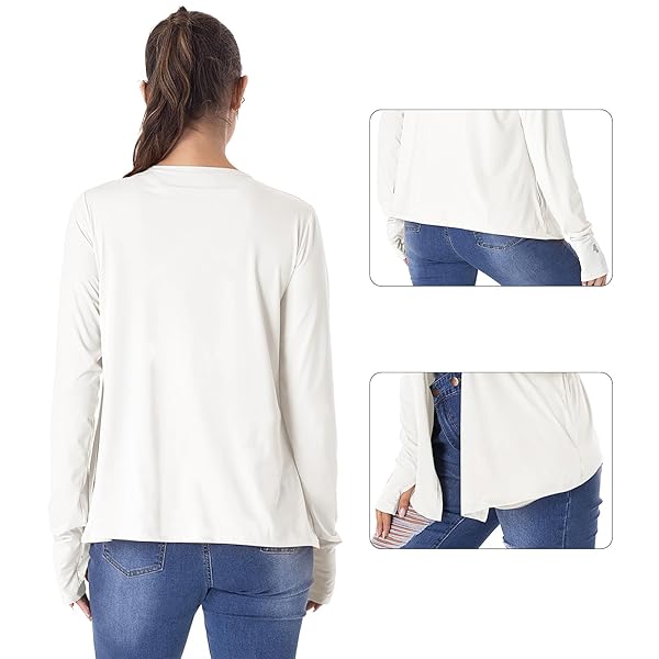 WOMENS LIGHTWEIGHT SUMMER CARDIGAN RASH GUARD UPF50+ LONG SLEEVE UV SPF ATHLETIC JACKET SUN PROTECTION COOLING OPEN FRONT WRAP SHAWL COVER UP CLOTHING KIMONO SUN SWEATER SHIRT THUMB HOLE WITH POCKETS