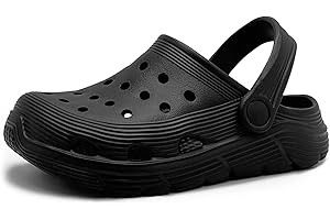 Cubufly Kids Clogs Boys Girls Garden Water Shoes Toddler Slip On Slides Sandals Indoor Outdoor Pool Beach Slipper