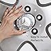 Mercedes Benz Wheel Center Caps - Set of 4 - Dark Blue - New - Mercedes Benz Wheel Caps - 75mm / 3 Inch – Mercedes Wheel Center Cap – Mercedes Center Caps - Mercedes Wheel Caps - MB Wheels Center Cap