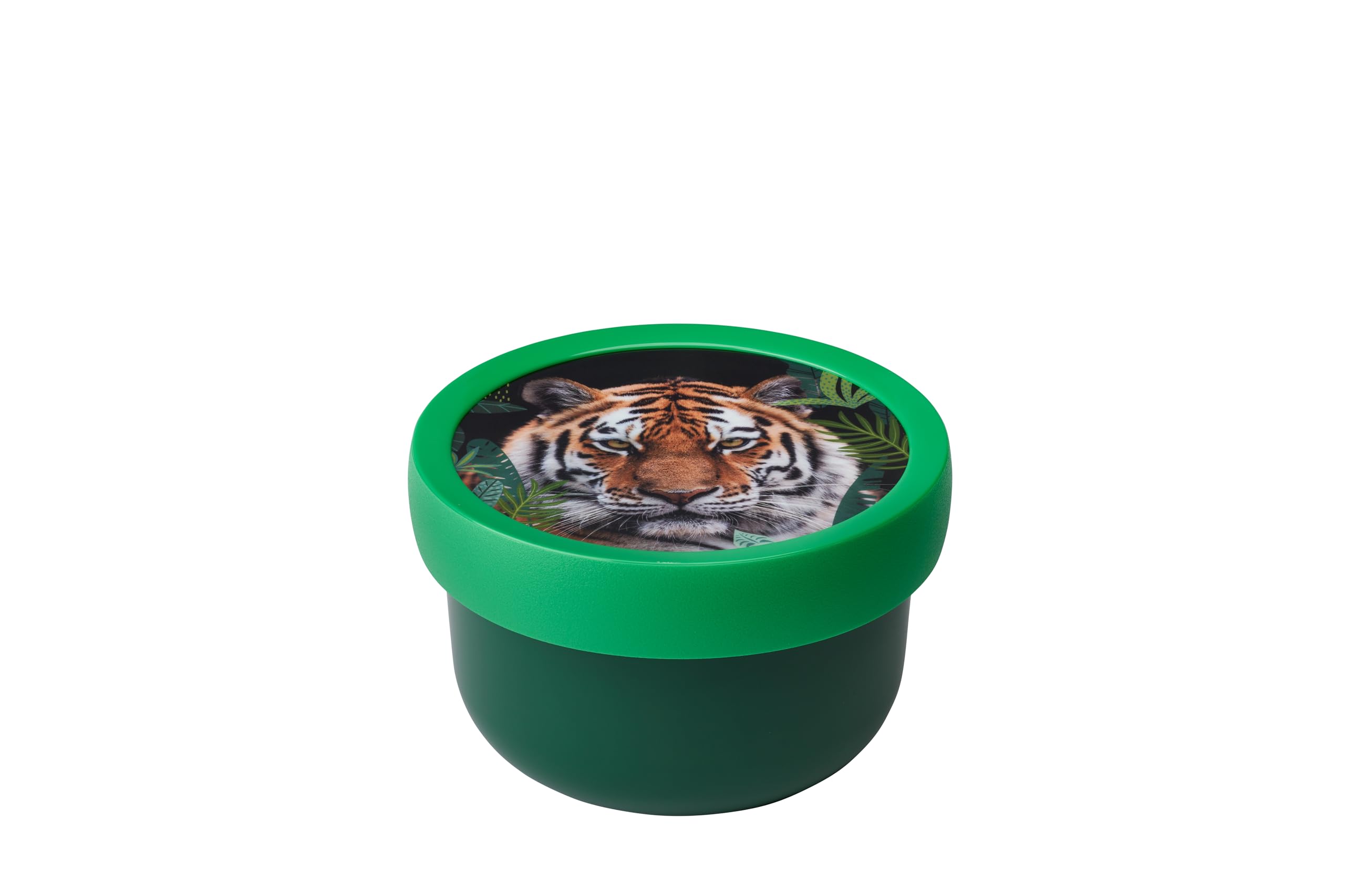 Mepal - Fruitbox Campus - Snack box for kids - Dishwasher and microwave safe - BPA free - 300 ml - Wild Tiger