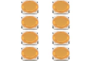 Create idea 8Pcs Surface Mount Tact Switch for Brightness and Start Select Buttons Compatible with GBA SP