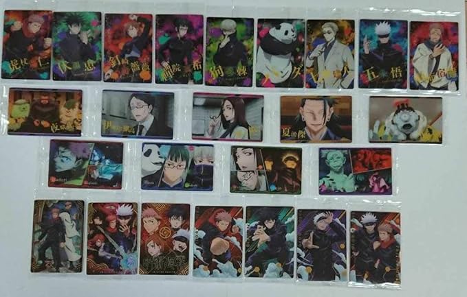 Amazon 呪術廻戦ウエハースカード 全25種類コンプリート フルコンプ 虎杖悠仁 伏黒恵 狗巻棘 五条悟 七海建人 アニメ 萌えグッズ 通販