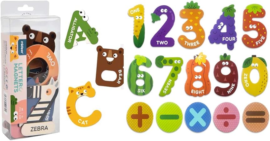 jumbo magnetic letters and numbers