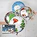 King&Pig 12pcs/Set Different Christams Foil Mylar Helium Aluminum Film Balloons for Party Brithday Festival Christmas Decorations