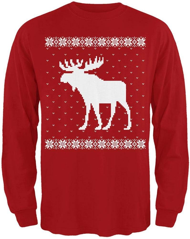 christmas sweater red