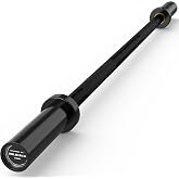HANDBODE Olympic Barbell, 2 Inch Weight Bar, 4/5/6/7 ft, 500-1500 lb | Hybrid Sleeve Rotation, Defined Knurl Profiles, Multiple Finishes, Rack And Compact Training Options