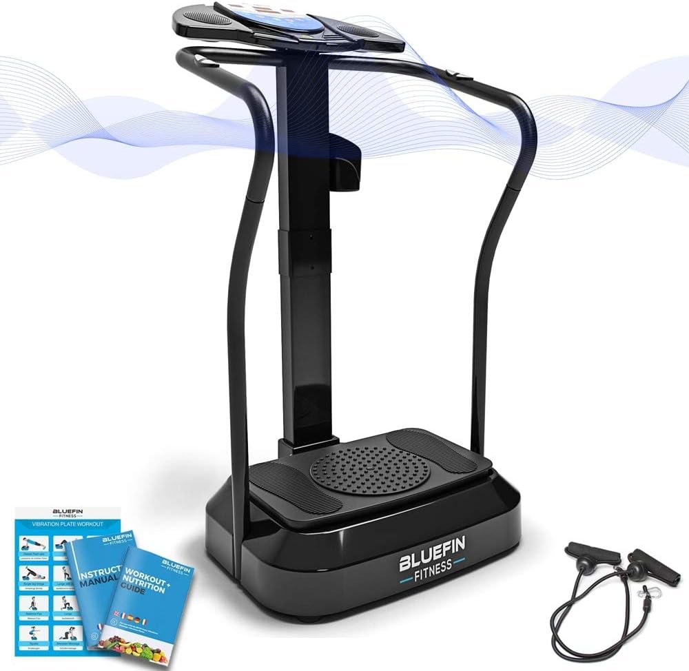 milbensauger mit vibration Sportstech 3D Vibrationsplatte VP300