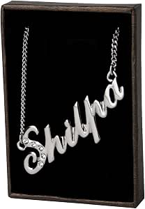 Zacria Shilpa Name Necklace 18K 