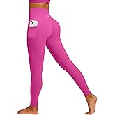 IUGA Womens Hidden Scrunch Butt Lifting Leggings Compression Gym Leggings with Pockets Booty Workout Yoga Pants Tummy Control