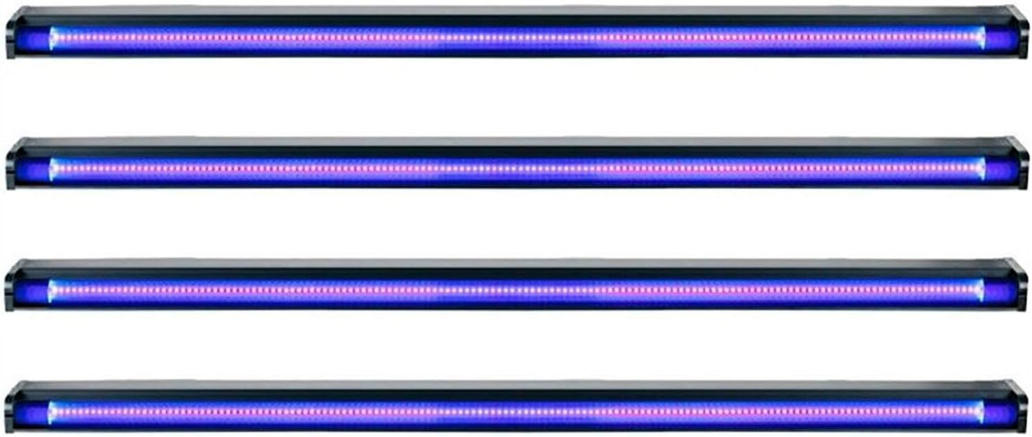 American DJ Startec 48" 20W Stage Party UV LED Black Light Strip Bar (4 Pack)