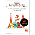 12GB 30 Day Orange Europe eSIM, Unlimited Local Calls/Text, 30 Minutes+200 Texts to Worldwide, eSIM QR Code Sent by email Within 24Hrs of Shipping. Scan QR Code and use Immediately!
