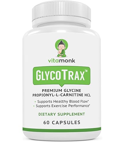 glycine propionyl l carnitine hcl Amazon.com: VitaMonk GlycoTrax™ GPLC - Botella extra grande - 120 cápsulas  de glicina de alta absorción propionil-L-carnitina sin rellenos  artificiales