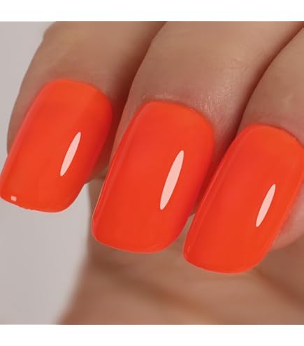 Amazon.com : Ozzeal Neon Gel Polish,0.5 Fl Oz Neon Yellow Gel Nail